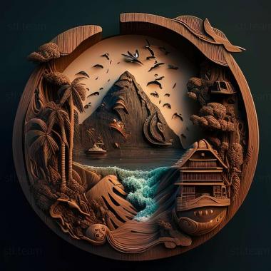 3D модель Игра Возвращение на Таинственный остров (STL)